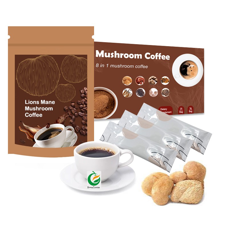 Private Label OEM Reishi Mushroom Extract Coffee Reishi Coffee