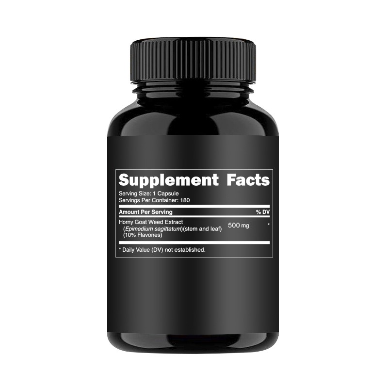 Healthcare Supplements Epimedium Horny Goat Weed Capsules
