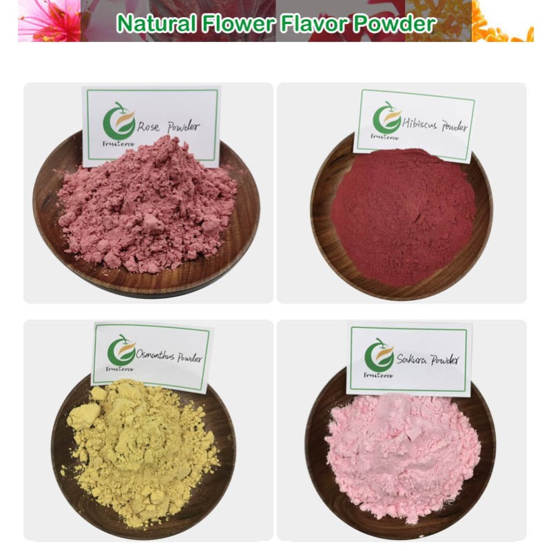Private Label 100% Natural Rose Extract Rose Petal Powder Rose Powder