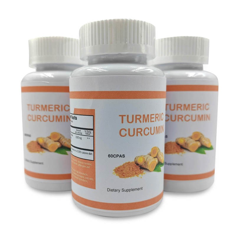 Turmeric Extract Curcumin Capsules Supplements With Garlic Ginger Black Pepper Turmeric Curcumin Capsule