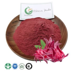 Private Label 100% Natural Water Soluble Roselle Powder Hibiscus Flower Powder Hibiscus Powder
