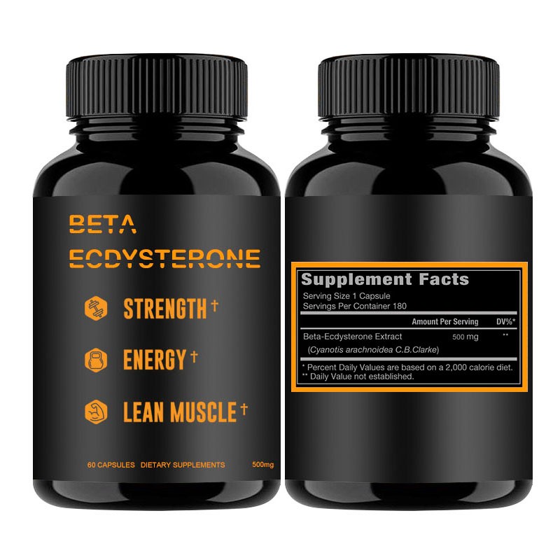 OEM ODM 20-Hydroxyecdysone Beta-Ecdysterone Beta Ecdysterone Capsules