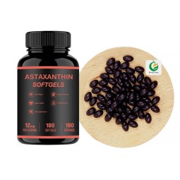Natural Astaxanthin Dietary Supplements 12mg Astaxanthin Softge Capsules