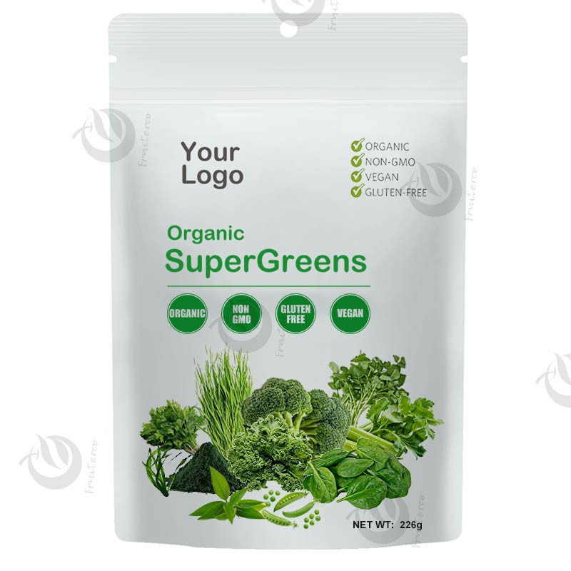 Private Label Organic Supergreens Powder Super Greens Powder