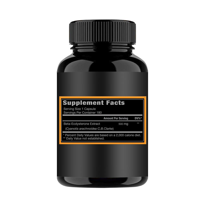 OEM ODM 20-Hydroxyecdysone Beta-Ecdysterone Beta Ecdysterone Capsules