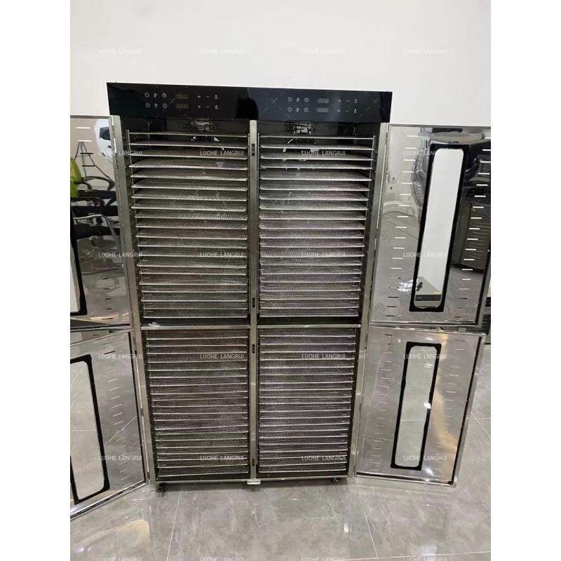 Vegetable Dehydrator Supplier - 96 Trays Stainless Steel Commercial