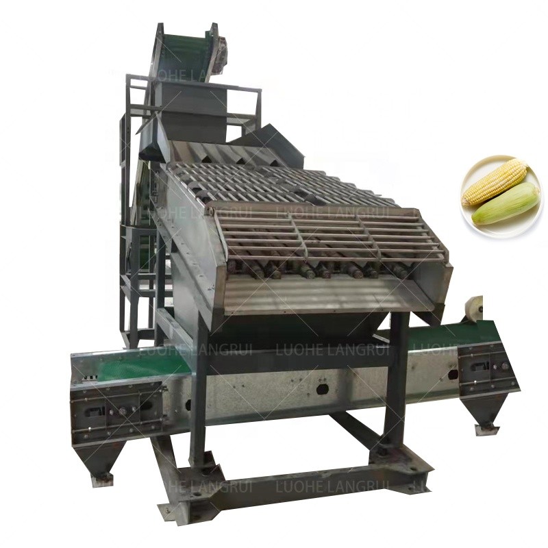 Corn Husk Remover Manufacturer - Fully Automatic Industrial Stainless