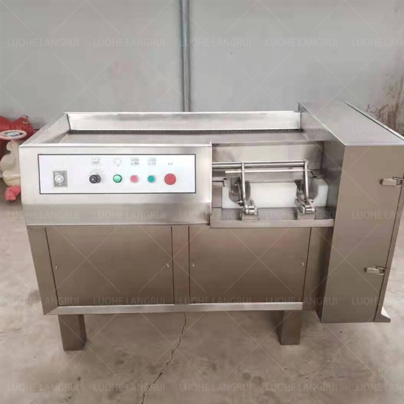 Frozen Meat Cutter Supplier - Industrial Electric Diced Cutting