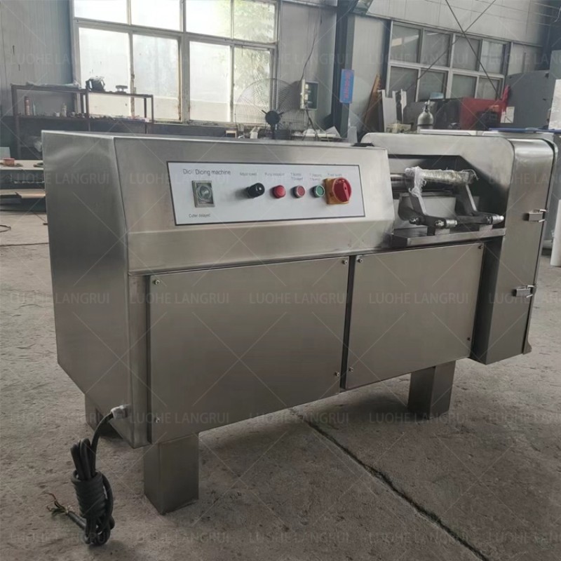 Frozen Meat Cutter Supplier - Industrial Electric Diced Cutting