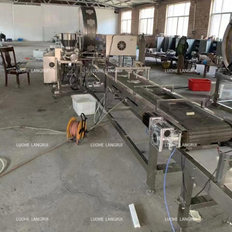Spring Roll Machine Factory - Roller Skin Modern Production Line