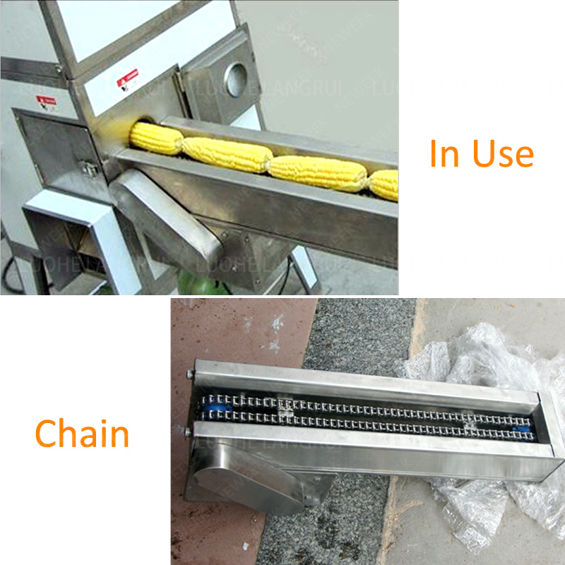 Corn Husk Sheller Factory - 4 Roller Small Capacity Sweet