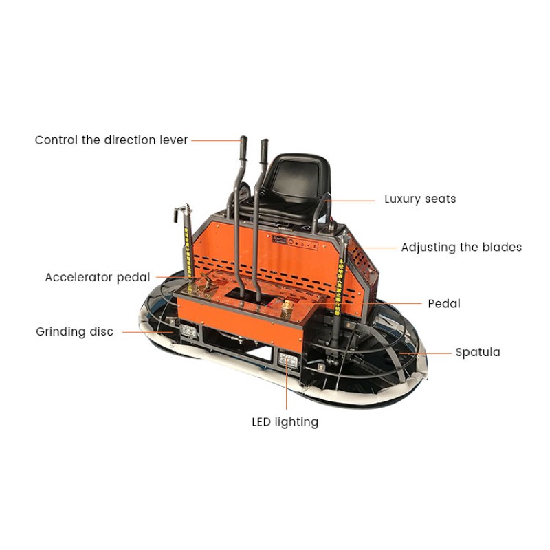 Remote Trowel Manufacturer - 2023 Mini Ride on Concrete Control