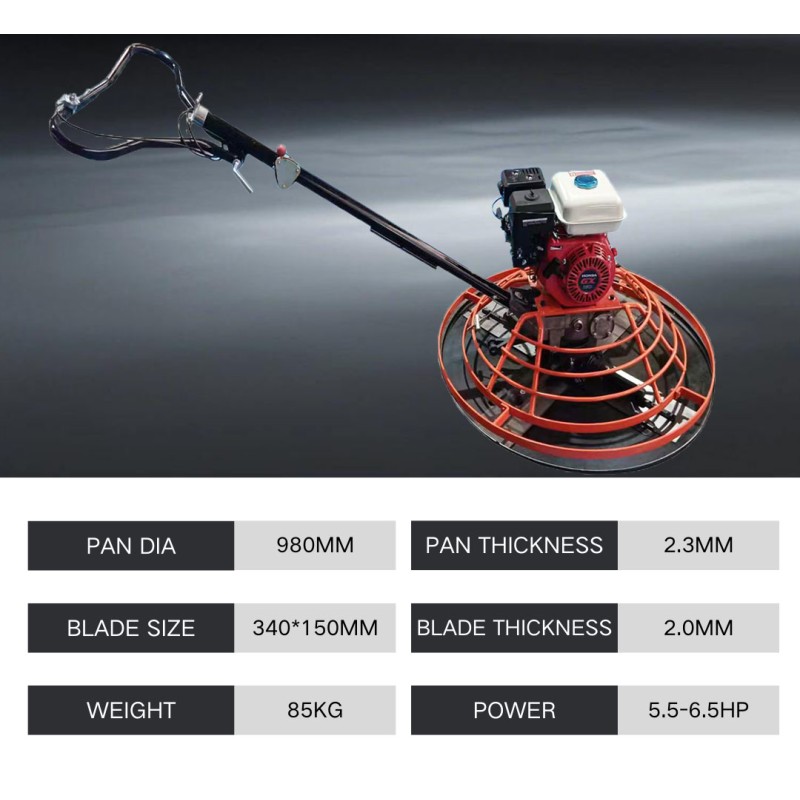 Finishing Trowel Supplier - Concrete Floating Floor Road Machine