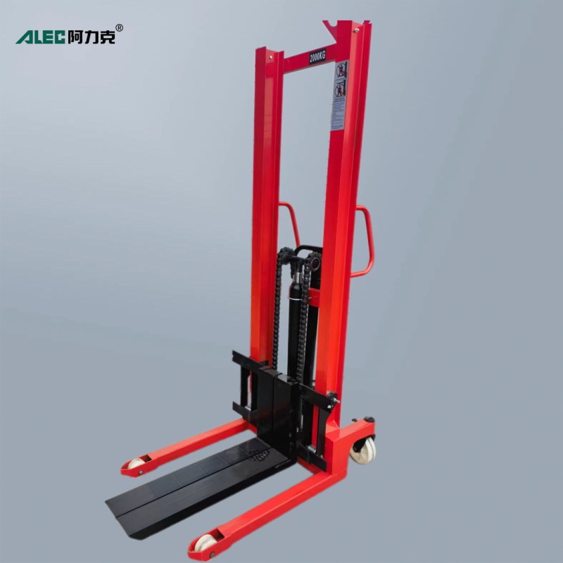 Manual Stacker Supplier - Hand Operated 1T Load Capacity