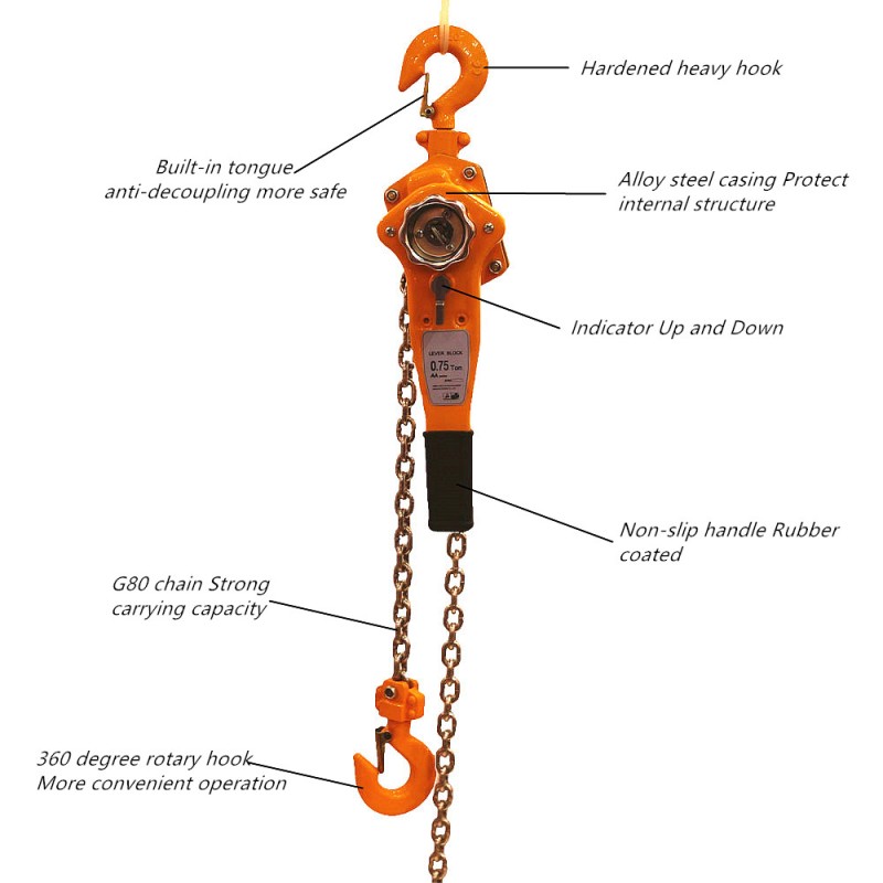 Chain Hoist Manufacturer - 0.5-3 Ton Hand Chain Block