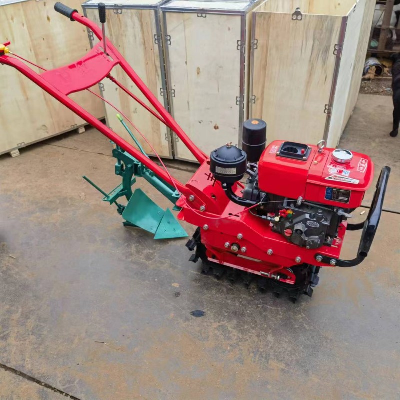 Rotary Tiller Supplier - Diesel Chain Track Type Motocultor