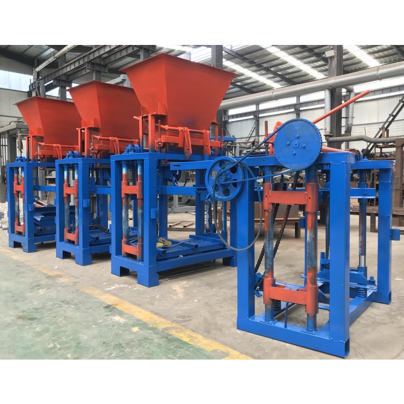 Brick Making Machine Supplier - Semi-automatic QMJ4-35C Hollow