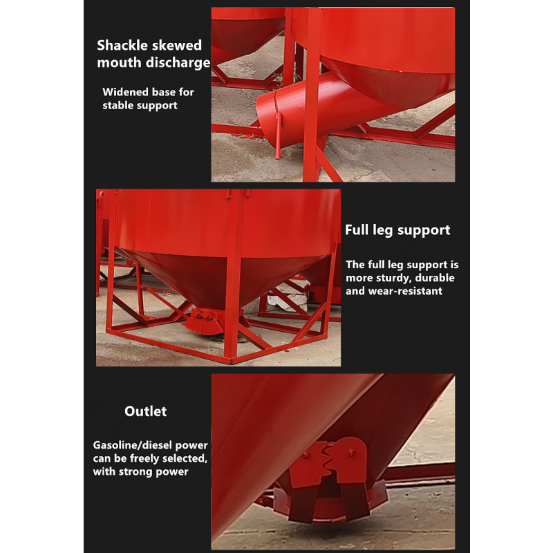 Cement Hopper Supplier - Round Inclined Bucket Large Scale