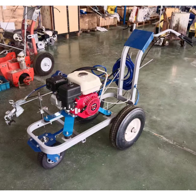 Line Painting Machine Factory - Traffic Ride on Gasoline Engine