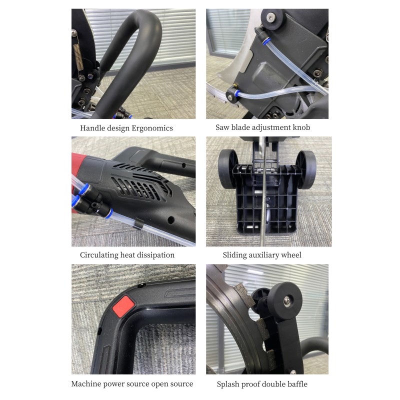 Ring Saw Supplier - Brushless Motor Handheld Wall Cutting