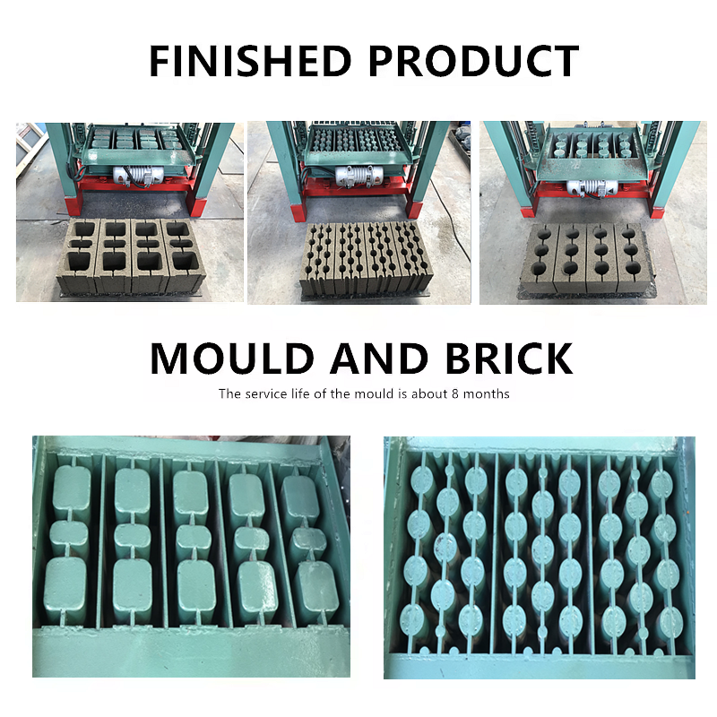 Brick Making Machine Supplier - Semi-automatic QMJ4-35C Hollow