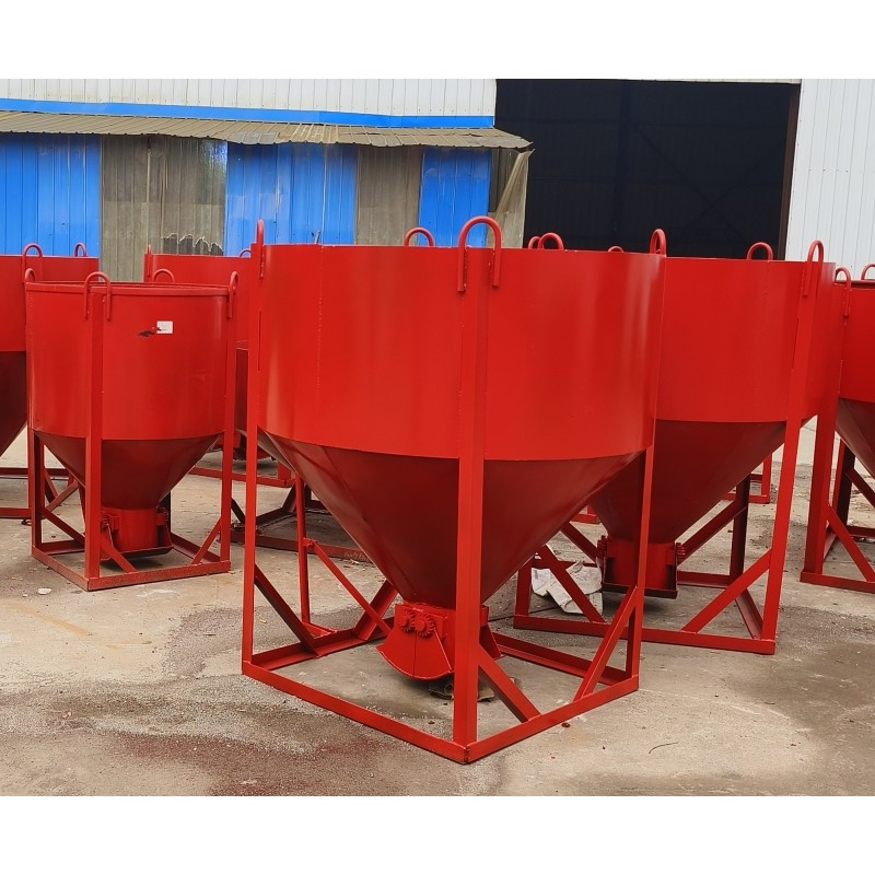 Cement Hopper Supplier - Round Inclined Bucket Large Scale
