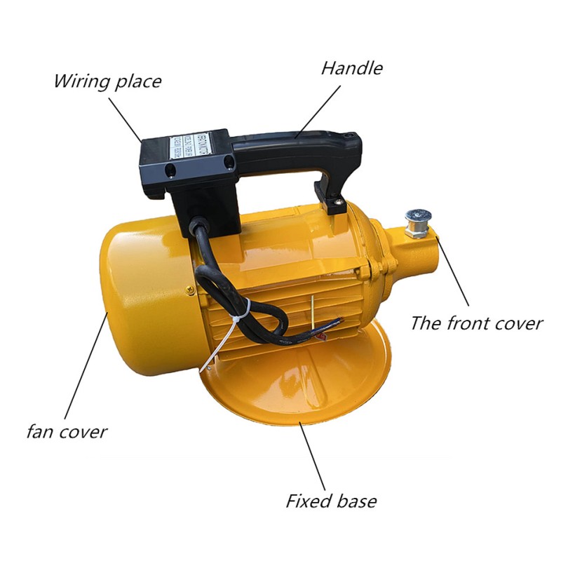 Electric Vibrator Manufacturer - Portable 2.2KW Motor Vibrating