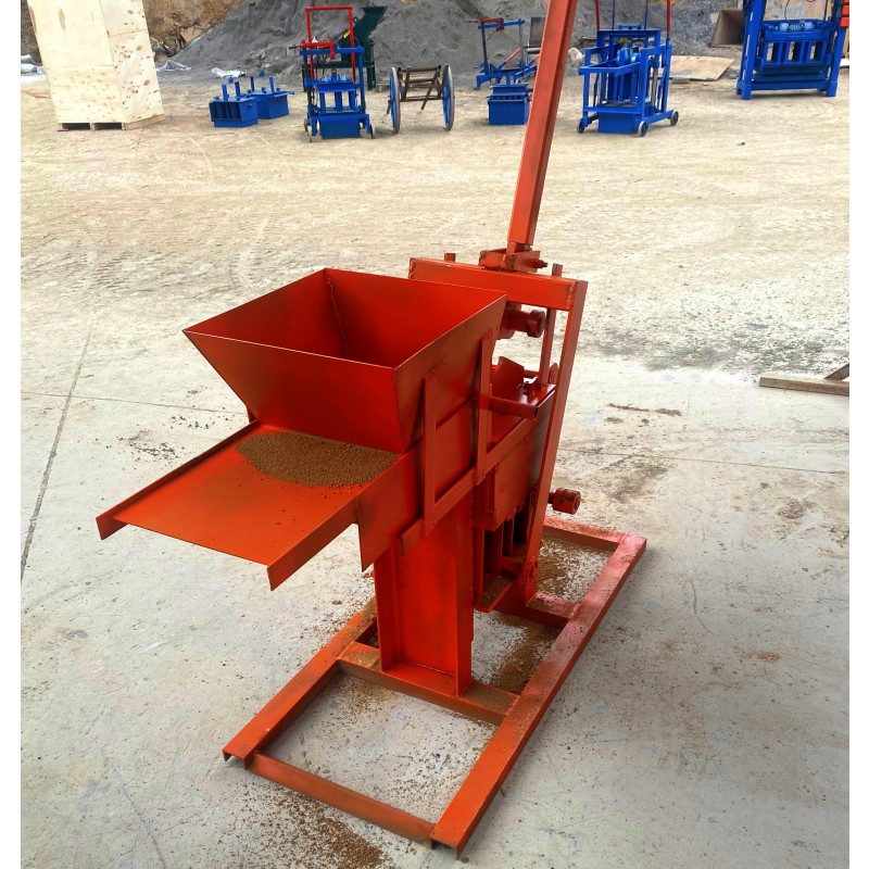 Hand Brick Machine Factory - Hot Sale Clay Soil Interlocking