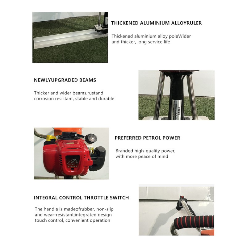 Concrete Screed Supplier - Floor Petrol Vibrating Machine