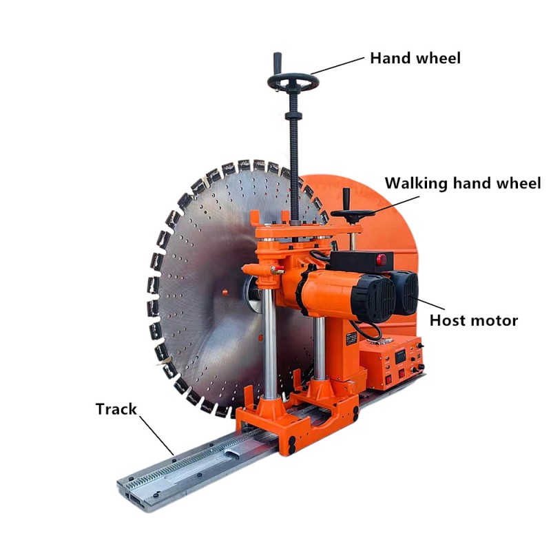 Wall Saw Manufacturer - 800mm Rock Cutting Grooving Tool