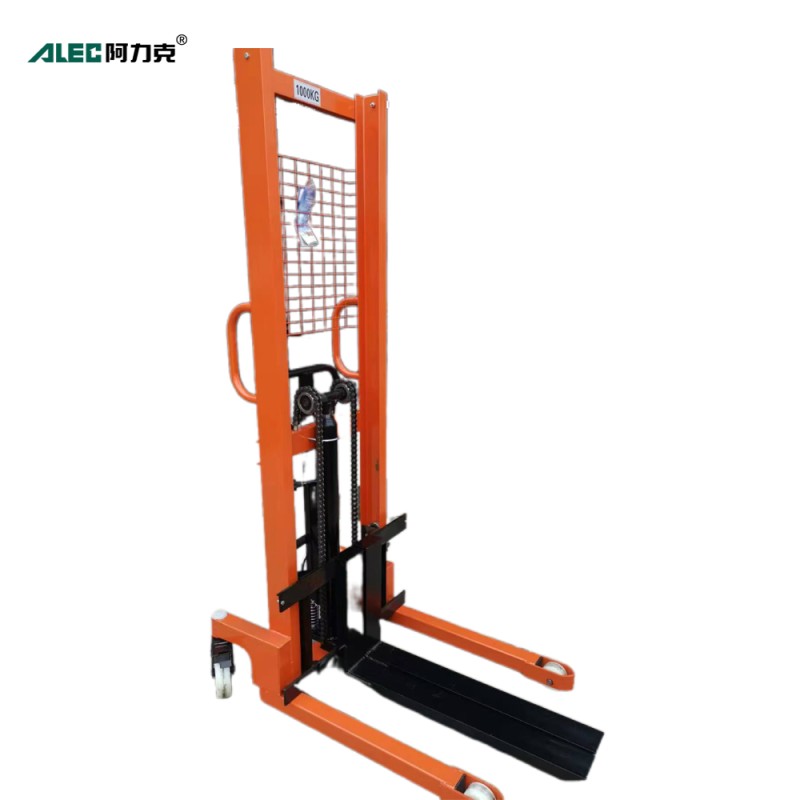 Manual Stacker Supplier - Hand Operated 1T Load Capacity