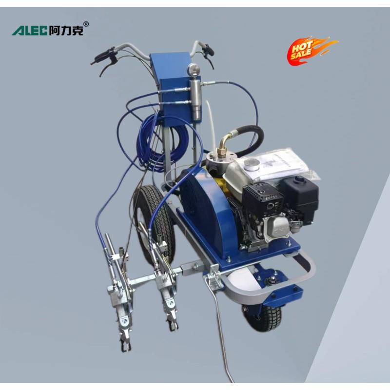 Line Painting Machine Factory - Traffic Ride on Gasoline Engine