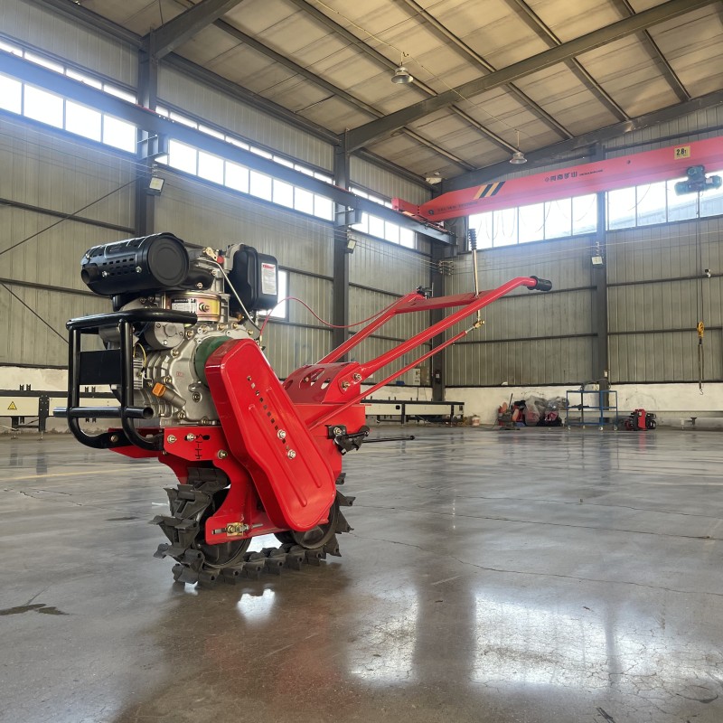 Rotary Cultivator Factory - Micro Tillage 7HP Diesel Land