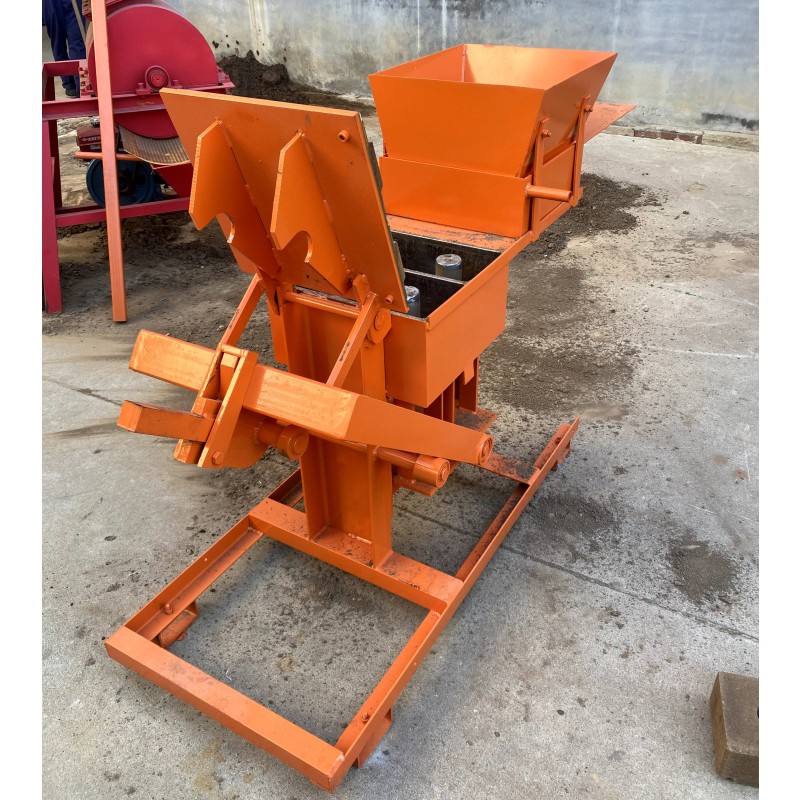 Hand Brick Machine Factory - Hot Sale Clay Soil Interlocking
