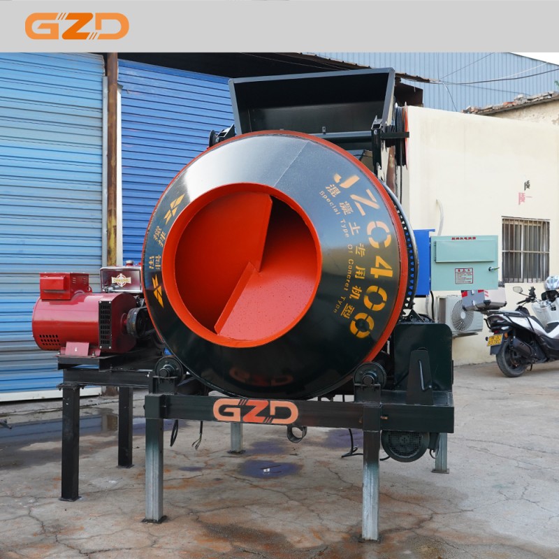 Diesel Mixer Supplier - 400L Self Loading Construction