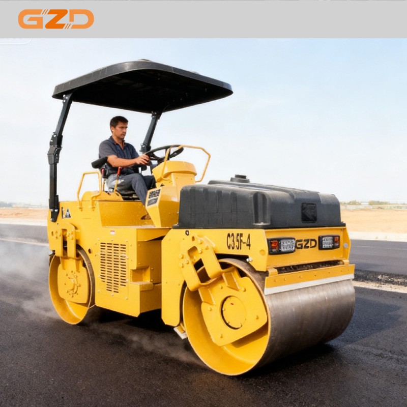Road Compactor Manufacturer - 3.5 Ton Diesel Professional
