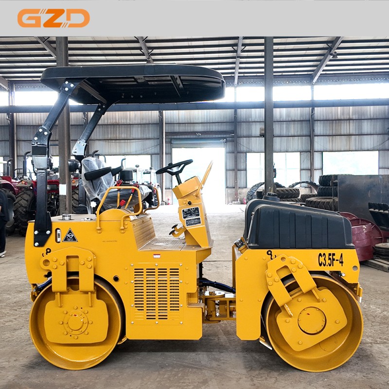 Double Drum Roller Manufacturer - 3.5 Ton Diesel Urban Road