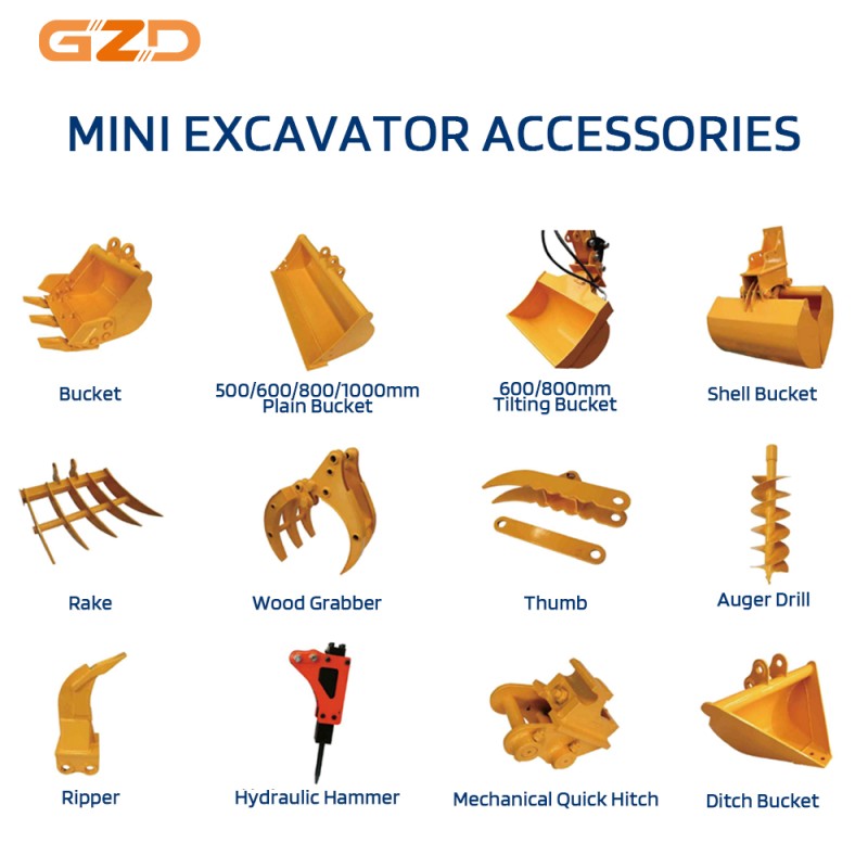 Micro Excavator Supplier - Diesel Compact Digging Equipment