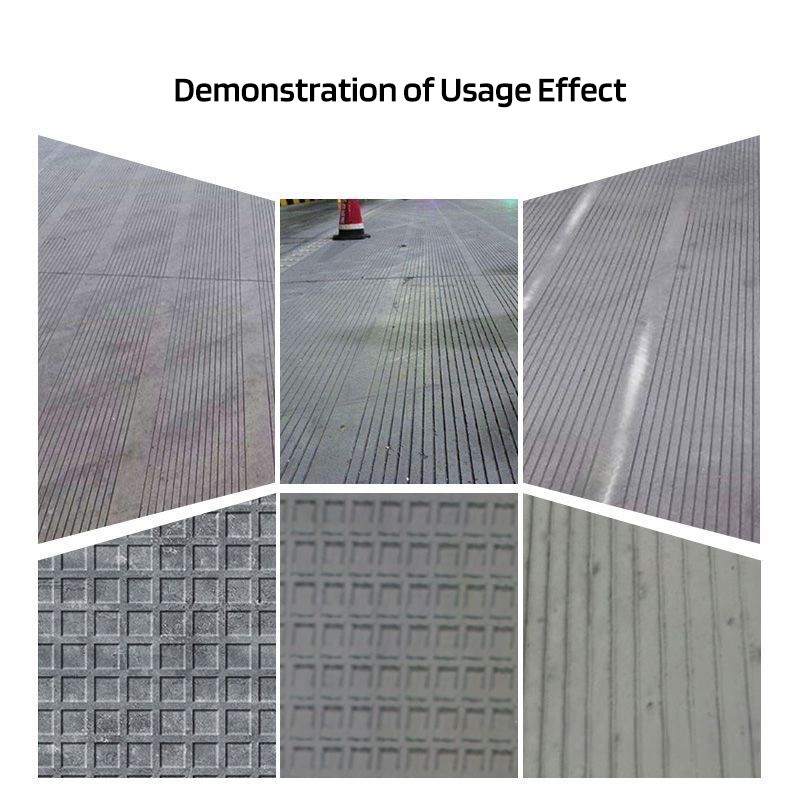 Concrete Embossing Device Manufacturer - Rolling Line Pattern