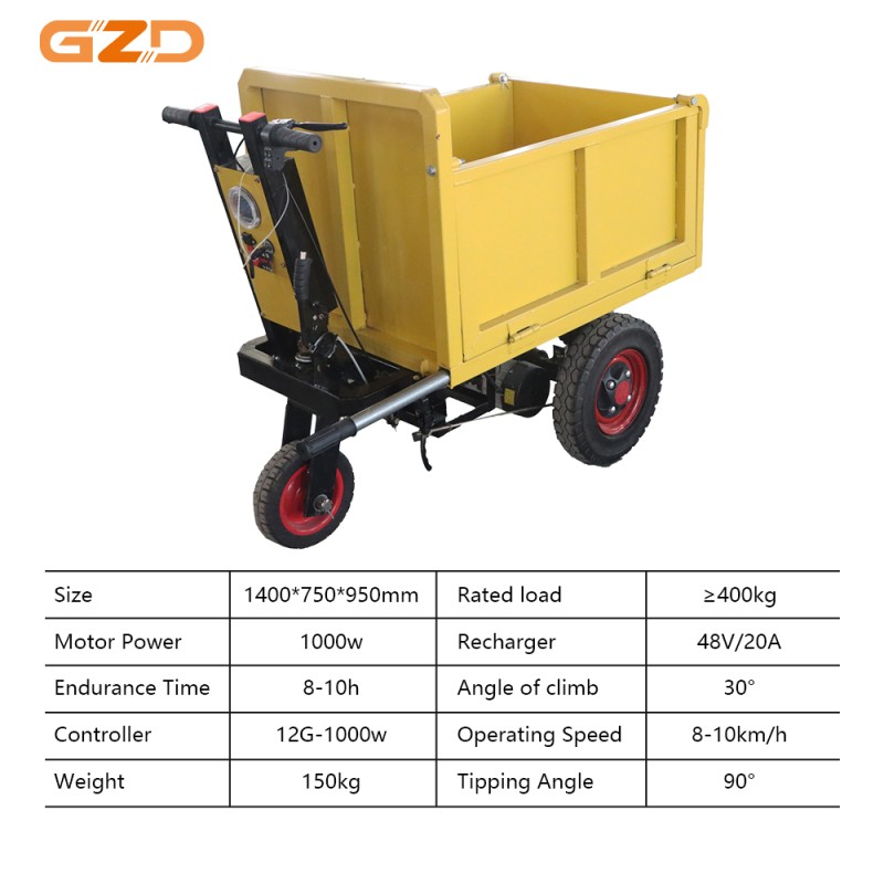 Site Loader Manufacturer - Stand People 3 Wheels 800kg