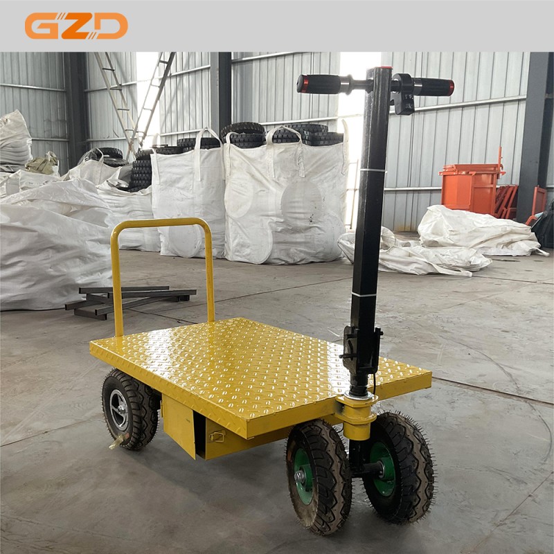 Flatbed Trolley Supplier - Electric Farm Cart 300kg