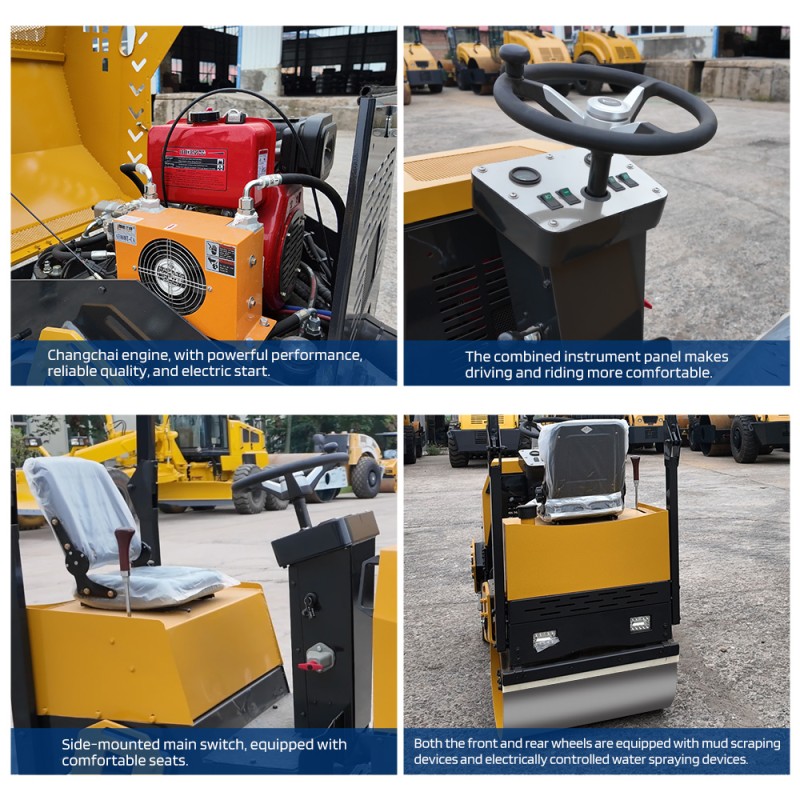 Road Roller Factory - Mini Ride on Lightweight Pavement