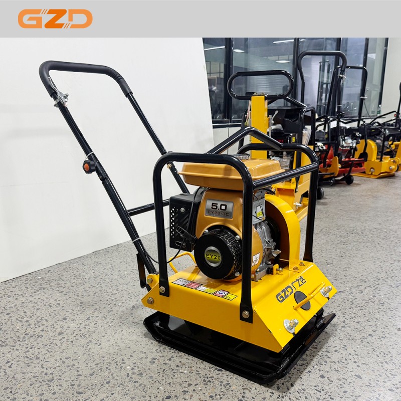 Gasoline Plate Compactor Manufacturer - C120T 5.5-6.5HP Asphalt