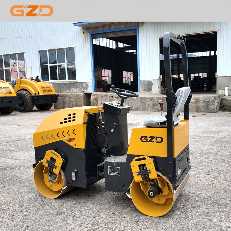 Mini Ride on Roller Manufacturer - Double Drum Backfill Compaction