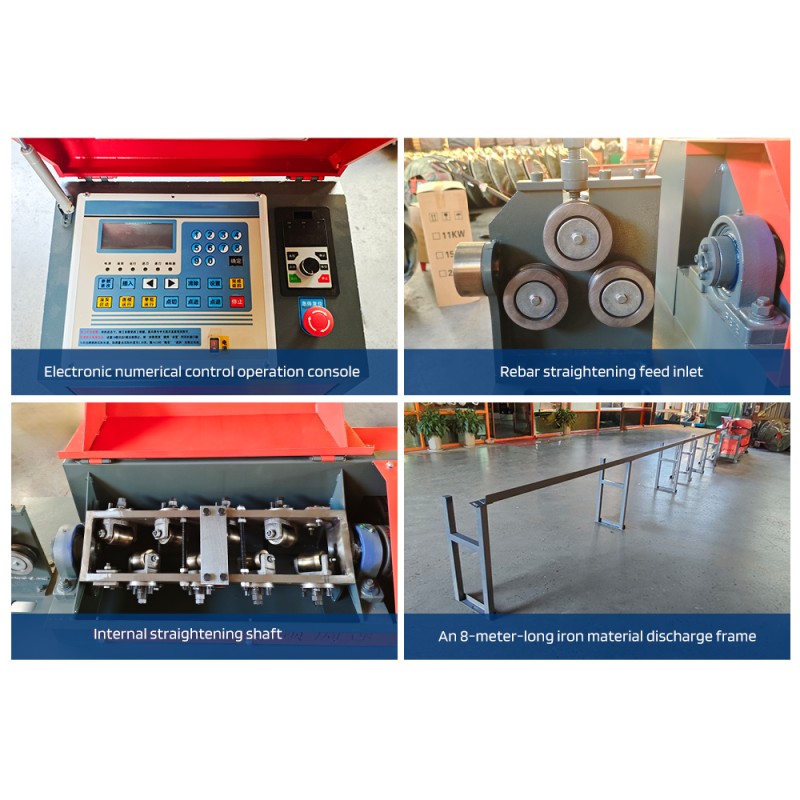 Steel Bar Machine Supplier - 4-10mm Rebar Straightening Cutting