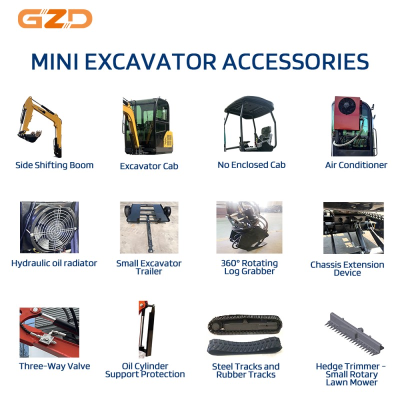 Mini Digger Factory - Small Diesel Garden Excavator