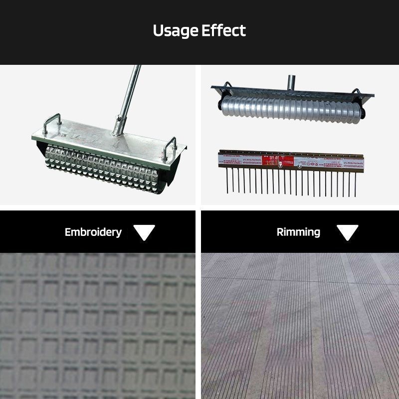 Concrete Embossing Device Manufacturer - Rolling Line Pattern