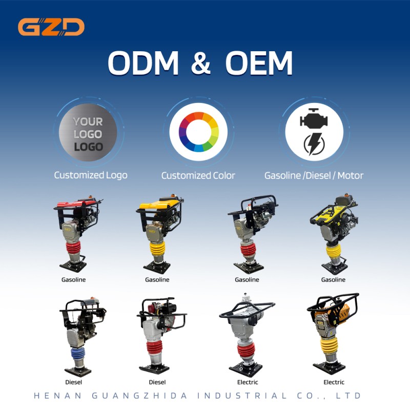 Gasoline Impact Rammer Supplier - RM80 Residential Driveway