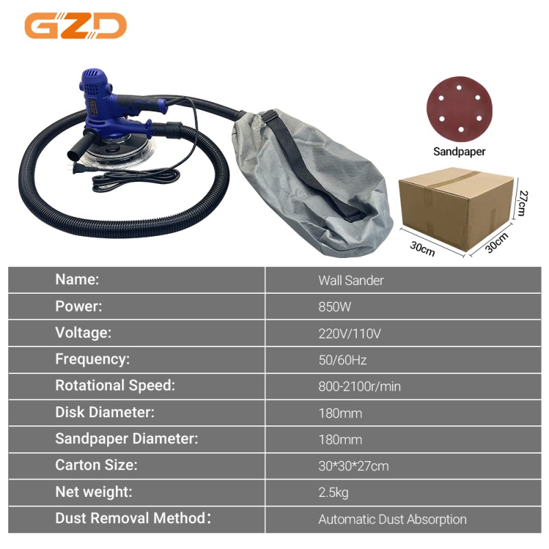 Wall Polishing Machine Manufacturer - 850W LED Lamp 220V