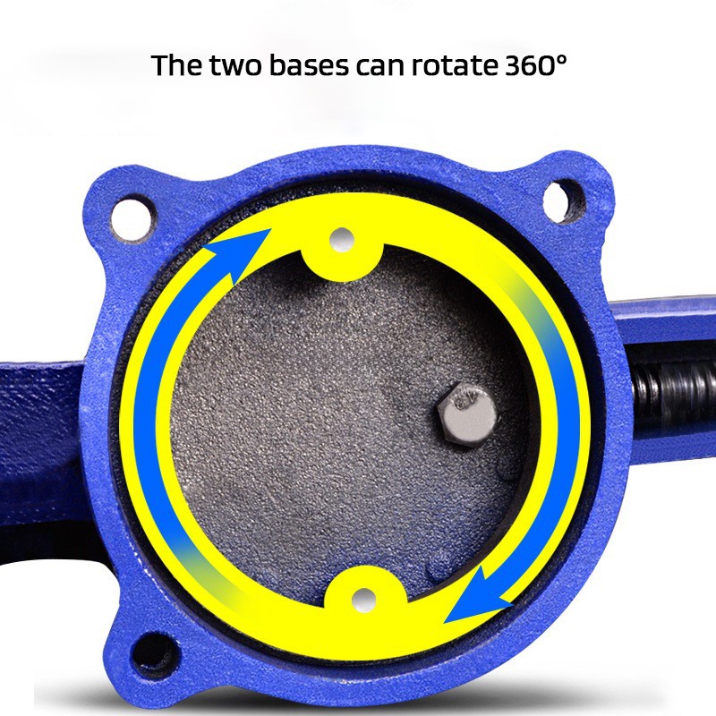 Industrial Bench Vise Manufacturer - Multi-functional 6-10inch